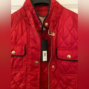 Banana Republic red coat XS